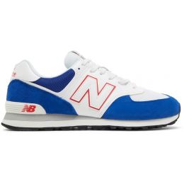 Кроссовки New Balance 574 мужские бело-синие (40-45)