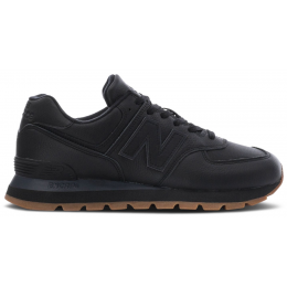 New Balance 574 Black Phantom Gum