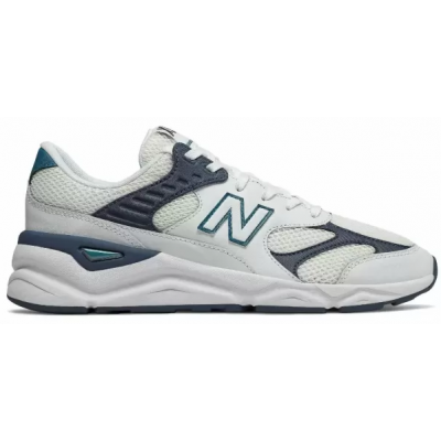 Кроссовки New Balance Х-90 белые с синим