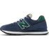 Кроссовки New Balance 574 Rugged Navy Green