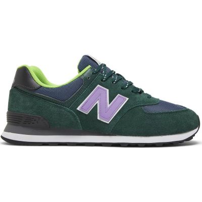 Кроссовки New Balance 574 Green Purple