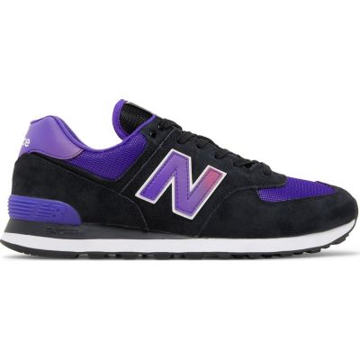 New Balance 574 Black Deep Violet