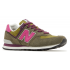 New Balance Stray Rats 574 Green Pink