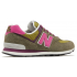 New Balance Stray Rats 574 Green Pink