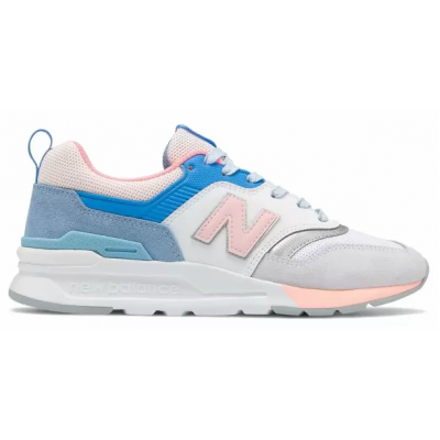 Кроссовки New Balance 997h женские розовые с голубым