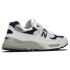 New Balance 992 Made In USA White Navy