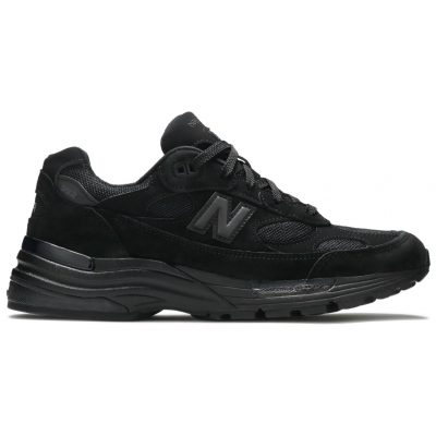 New Balance 992 Made In USA Triple Black