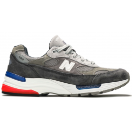 New Balance 992 Made In USA Grey Blue Red