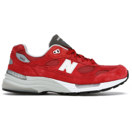 New Balance Kith 992 Kithmas Collection Team Red