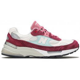 New Balance Kith 992 Kithmas Collection Burgundy Reef