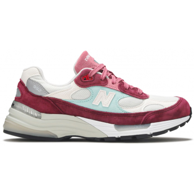 New Balance Kith 992 Kithmas Collection Burgundy Reef