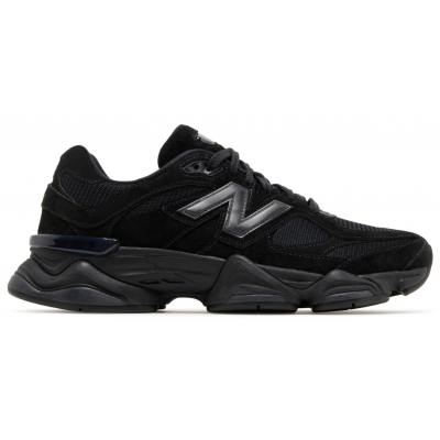 New Balance 9060 Triple Black Suede