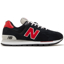 New Balance 574 Rugged Black Red