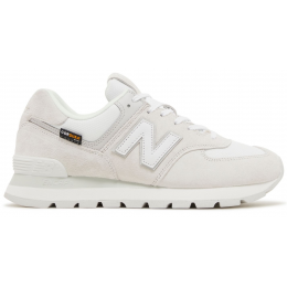 New Balance 574 Rugged Light Grey White