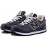 New Balance 574 Dark Blue White с мехом