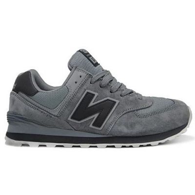 Кроссовки New Balance 574 мужские моно серые