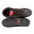 New Balance 754 Black Red кожаные с мехом