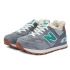 Кроссовки New Balance женские серо-голубые зимние