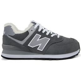 Кроссовки New Balance 574 Light Gray зимние