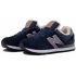 New Balance 574 синие с серым с мехом