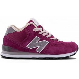 Зимние кроссовки New Balance женские ярко-розовые