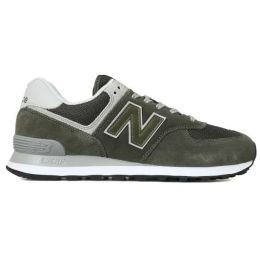 Кроссовки New Balance 574 мужские зеленые с серым