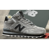 New Balance 574 Mid Grey Deep Blue с мехом