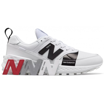 New Balance 574 Sport Flight Path White