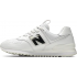 New Balance 574 Metallic White Neo Flame