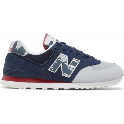 New Balance 574 Natural Indigo Camo