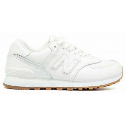 Кроссовки New Balance 574 White с мехом