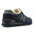 New Balance 574 Blue желтым с мехом