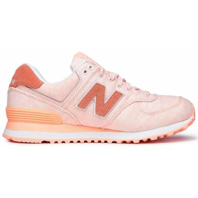 Кроссовки New Balance 574 оранжевые