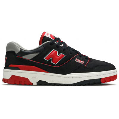 New Balance 550 Black Red