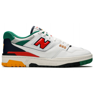 New Balance 550 Oak Leaf Green Red