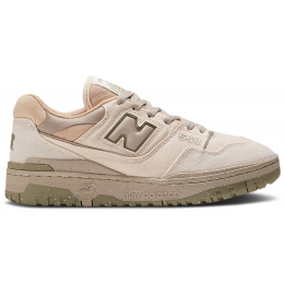 New Balance 550 Cream Canvas