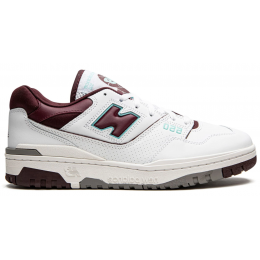 New Balance 550 Burgundy Turquoise