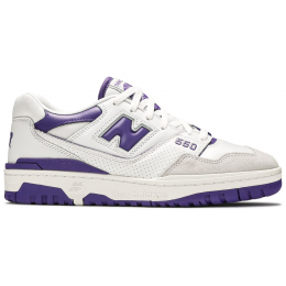 New Balance 550 White Purple