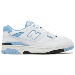 New Balance 550 White Carolina Blue