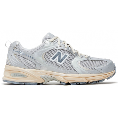 New Balance 530 Silver Moonbeam Distressed