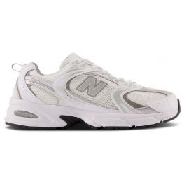 New Balance 530 White Silver Metallic