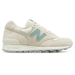 Кроссовки New Balance 1400 бежевые с бирюзовым