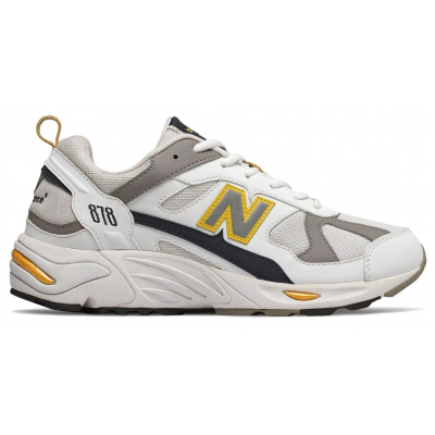 New Balance 878 White Yellow Black Grey