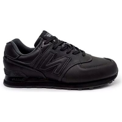 Кроссовки New Balance 574 Leather Black