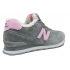 Зимние кроссовки New Balance женские серые с розовым