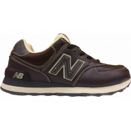 Кроссовки New Balance мужские Коричневые кожаные (40-45)