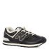 Кроссовки New Balance 574 мужские с мехом черные 
