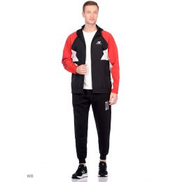Спортивный костюм New Balance черный с красным