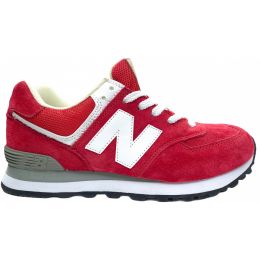Кроссовки женские New Balance 574 женские красные