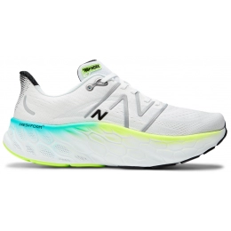 New Balance Fresh Foam X More Trail v4 White Electric Teal